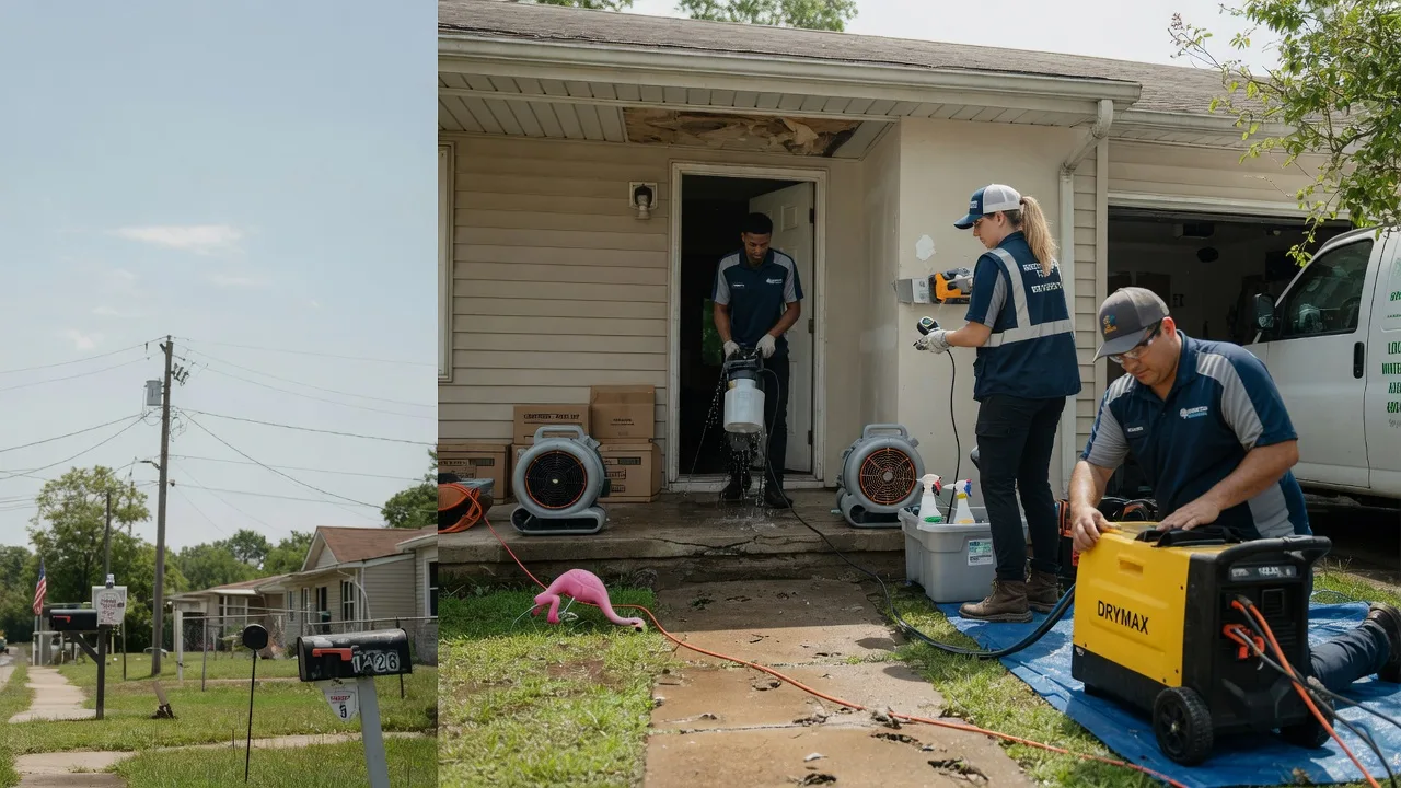 Storm Damage Water Removal in New Lexington, OH near me
